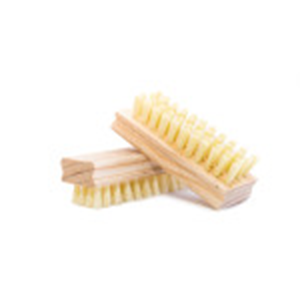 Shoe Brush Wooden White